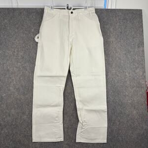 Dickies Men’s Professional Painters Pants White Size 33 X. 30 NWT 334